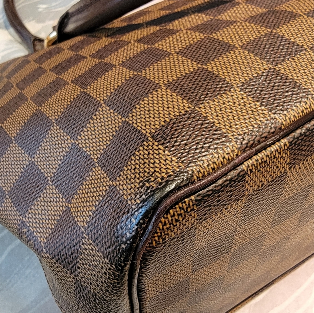 Louis Vuitton Damier Ebene Saleya Handbag PM - Picture 3 of 12